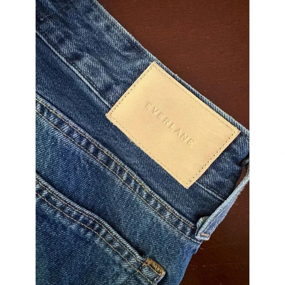 Everlane The Curvy 90s Cheeky Straight High Waist Jean Size 30 Ankle - Picture 4 of 14